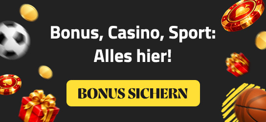 Bonus Angebot für Casino und Sport Spiele